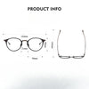 Hamm Titanium Oval Glasses Frame