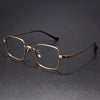 Brody Retro Titanium Square Glasses Frame