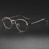 Titanium Vintage Geometric Eyeglasses Frames 80850