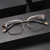 Lorian Retro Titanium Square Glasses Frame