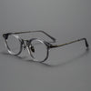 Sylor Titanium Vintage Oval Eyeglasses Frames