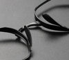 Eryx Titanium Geometric Glasses Frame