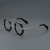 Edra Vintage Acetate Round Optical Glasses Frame