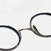 Helios Titanium Vintage Round Eyeglasses Frames