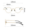 Gates Titanium Round Glasses Frame