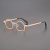 Ellison Retro Round Titanium Optical Glasses Frames