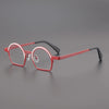 Ellison Retro Round Titanium Optical Glasses Frames