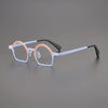 Ellison Retro Round Titanium Optical Glasses Frames