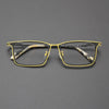 Ewert Rectangle Titanium Glasses Frame