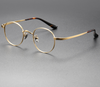 Alaric Titanium Round Glasses Frame