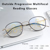 MULTI-FOCUS FAR AND NEAR PHOTOCHROMIC OUTDOOR MAGNIFYING OPTICAL GLASSES