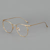 Titanium Geometric Glasses Frame ST10901