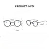 Sayle Titanium Vintage Round Eyeglasses Frame