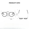 Henk Titanium Vintage Oval Eyeglasses Frame