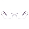 WOMEN'S FASHION SQUARE HALF FRAME ANTI-BLUE LIGHT READING GLASSES