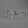 Faer Small Round Acetate Glasses Frame