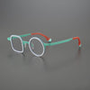 Fausto Titanium Acetate Glasses Frame