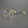 Fausto Titanium Acetate Glasses Frame