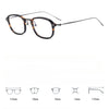 Brocus Retro Titanium Square Glasses Frame