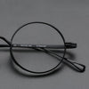 Ilian Titanium Vintage Round Eyeglasses Frames