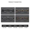 Titanium Vintage Round Eyeglasses Frames  BK-GP401