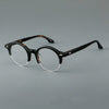 Ozlem Round Acetate Glasses Frame