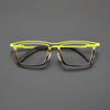 Garnet Rectangle Titanium Glasses Frame