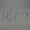 Geol Titanium Round Glasses Frame