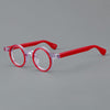 Giusy Round Classical Acetate Eyeglasses Frame