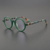 Hall Round Acetate Glasses Frame