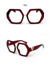 Hulda Popular Geometric Glasses Frame