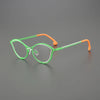 Jeanie Cat Eyes Titanium Glasses Frame