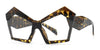 Jenny Oversized Irregular Square Glasses Frame