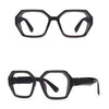 Jodie Retro Neon Polygon Glasses Frame