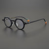 Kaberi Retro Round Acetate Eyeglasses Frame