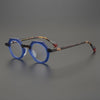 Kaberi Retro Round Acetate Eyeglasses Frame