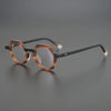 Kaberi Retro Round Acetate Eyeglasses Frame