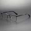 Kace Square Titanium Glasses Frame