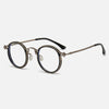 Kay Retro Round Optical Metal Glasses Frames