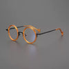 Kynon Titanium Acetate Round Glasses Frame