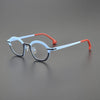 Lakota Irregular Titanium Glasses Frame