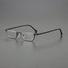 Lamond Retro Semi Titanium Glasses Frame