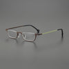 Lamond Retro Semi Titanium Glasses Frame