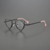 Leap Special Shaped Triangle Titanium Glasses Frame