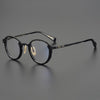 Luther Round Classic Titanium Glasses Frame