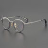 Luther Round Classic Titanium Glasses Frame