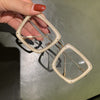 Mabel Vintage Rhinesotne Rectangle Glasses Frames