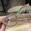 Madonna Vintage Cat Eye Glasses Frame