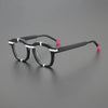 Amon Retro Rectangle Glasses Frame