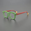 Amon Retro Rectangle Glasses Frame